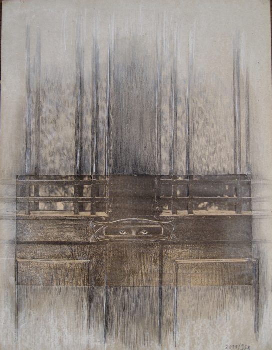 Fremder an der Tür